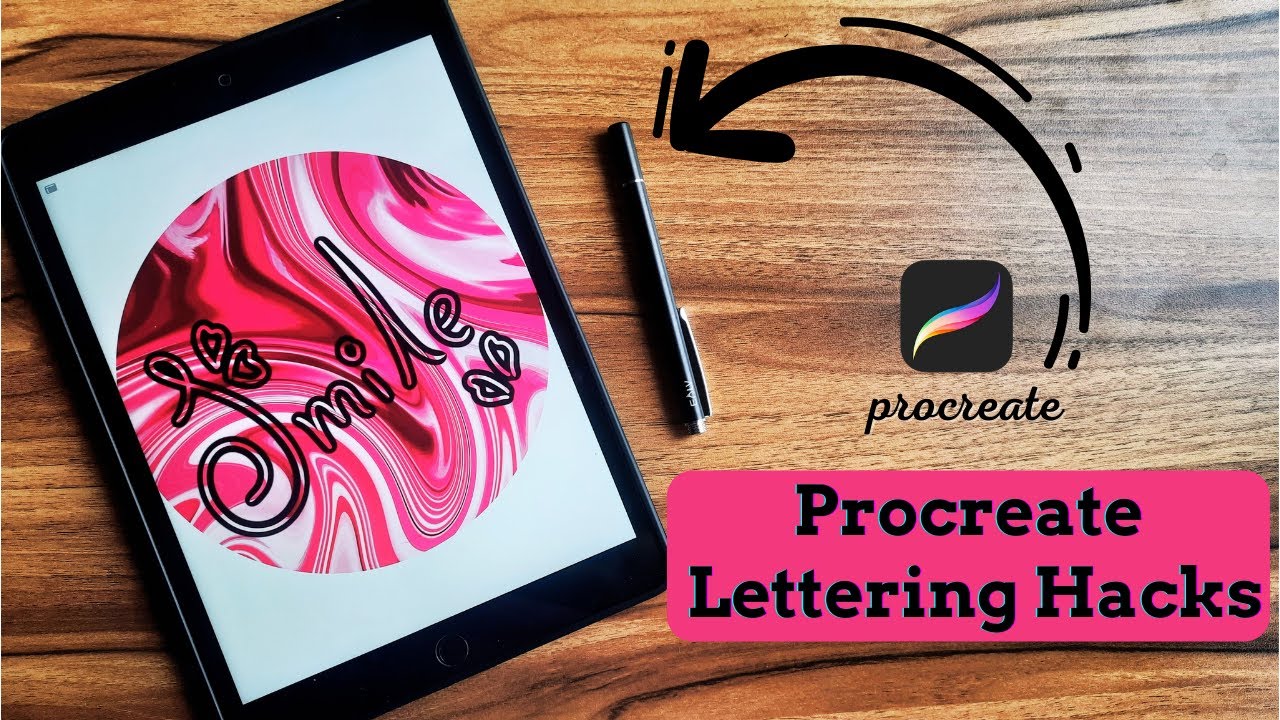 Digital Drawing l lettering Hacks(