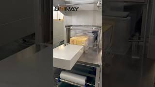 Heat shrink wrapping machine for gift boxes,speed 3-5packs/min #machine #packagingmachine #factory