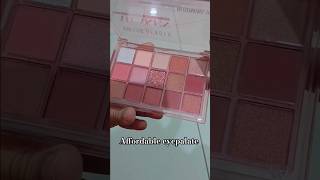 *Swiss Beauty Eyeshadow pallette😍*#Affordable#ytshorts #begginerfriendly#makeupshorts