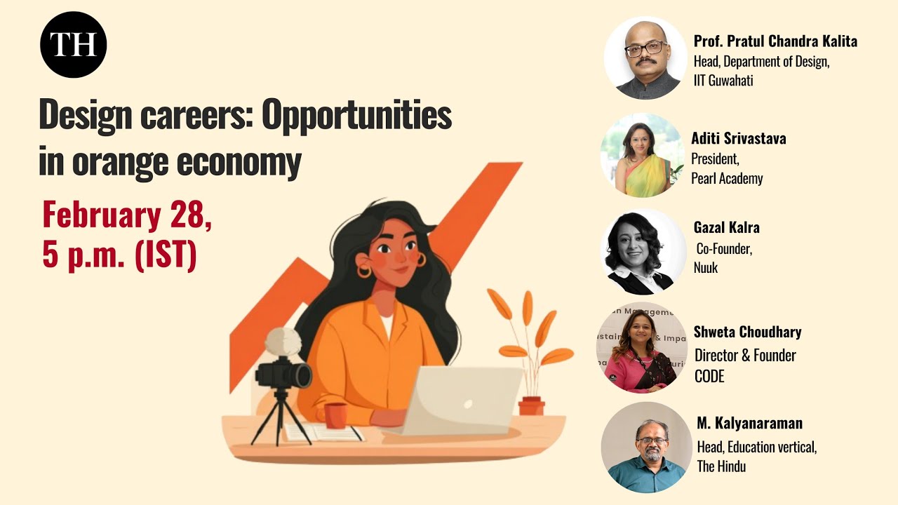 Design careers: Opportunities in orange economy'