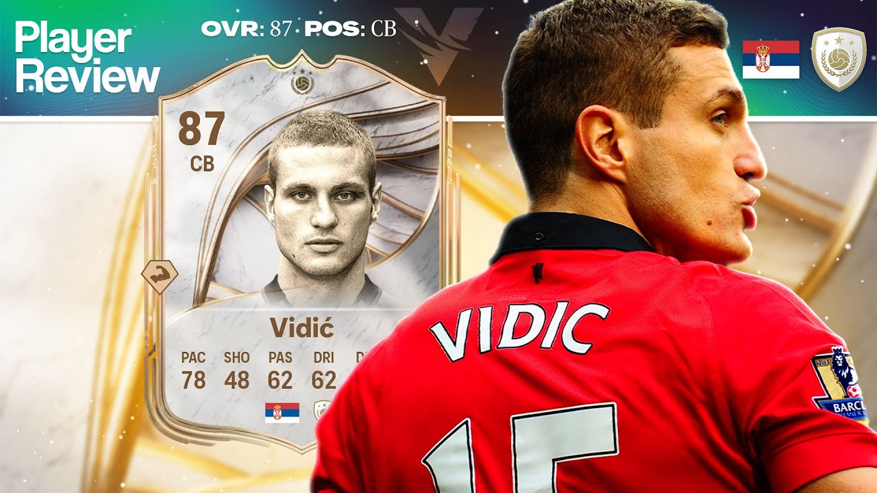 87 ОБЗОР ИГРОКА ICON VIDIC l FC26 ULTIMATE TEAM