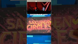 💎Lego Geometry Dash Levels💎 (Pt.9 Sakupen Circles) #shorts #lego #geometrydash #legogeometrydash