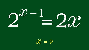A Nice Algebra Problem | Math Olympiad | A Nice Exponential Equation