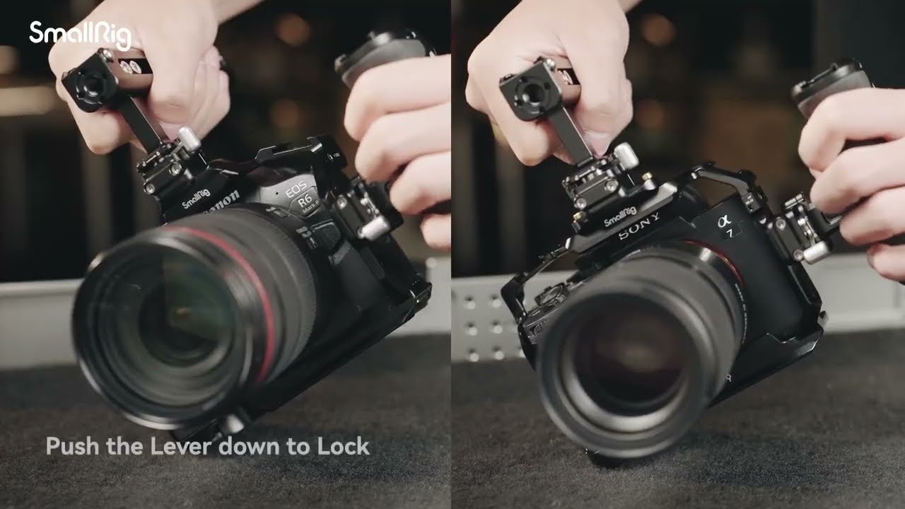 SmallRig Snap-On Quick-Lock NATO Side Handle 4017 B&H Photo Video