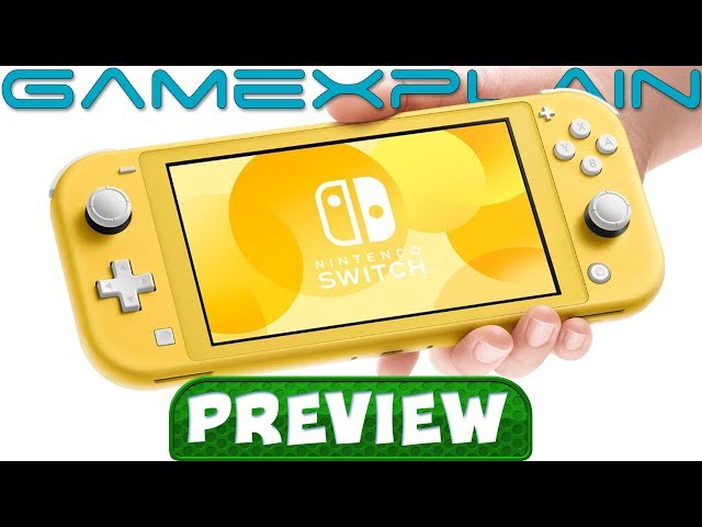 We Played with the Nintendo Switch Lite! - Hands-On PREVIEW - YouTube