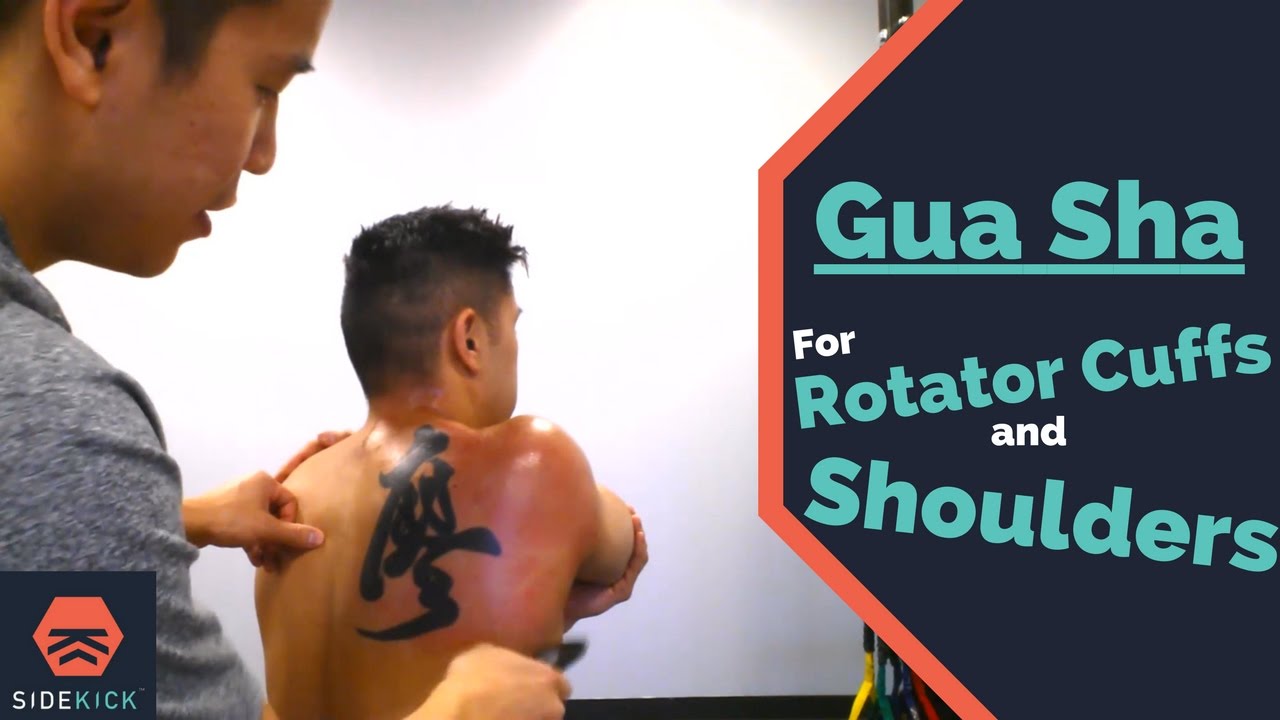 How to use Gua Sha on Your Shoulders/Rotator Cuffs