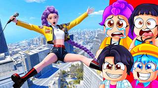 Reacting To Hilarious Kpop Demon Hunter Ragdolls In Gta 5