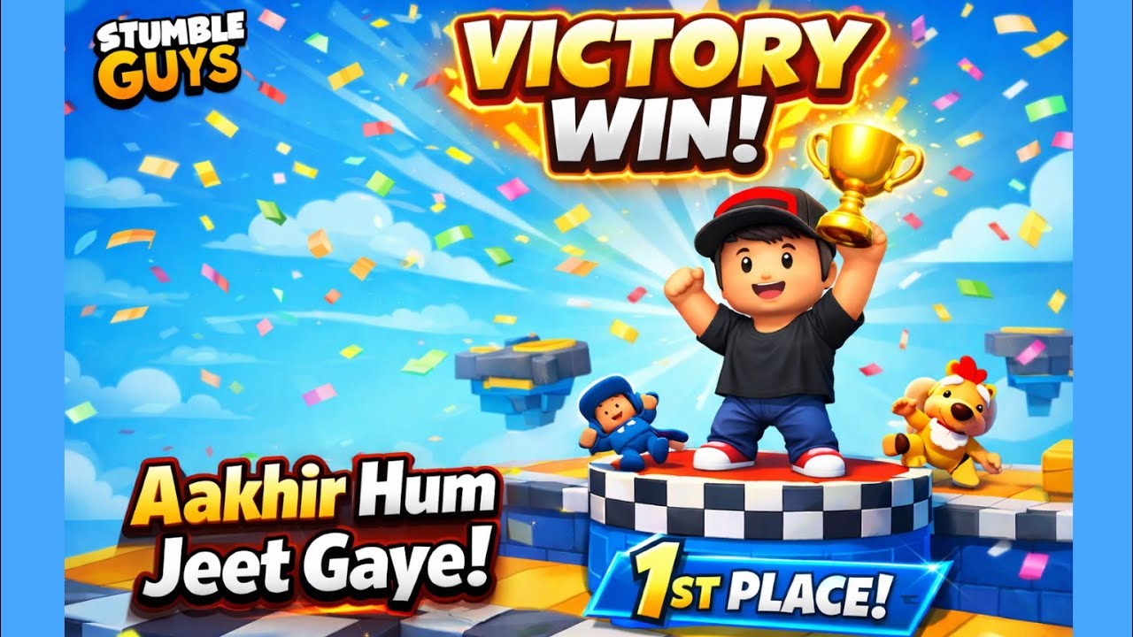 Stumble Guys Gameplay | Funny Rounds & Epic Qualify | Multi Games Gameplay @Pyaru78  