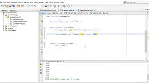 JAVA - TimerTask (Tareas en el tiempo) - 21