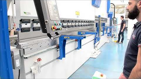 Hezinger Tandem-Abkantpresse 2xPRCB 35400