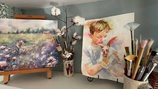 Grandpa Parker's Cotton Field Start to Finish Demo NOT Tutorial