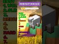 Minecraft Quiz! Can you name all these mobs? #minecraft #quiz