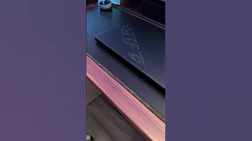 AniMe Matrix Lighting On ASUS ROG Zephyrus M16 Gaming Laptop Asusrog Gamingsetup Shorts Rog 