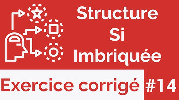Exercice corrigé #14 : Algorithme : La structure conditionnelle Si imbriquée (Darija)