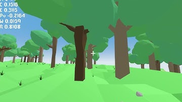 Procedural low poly terrain generation