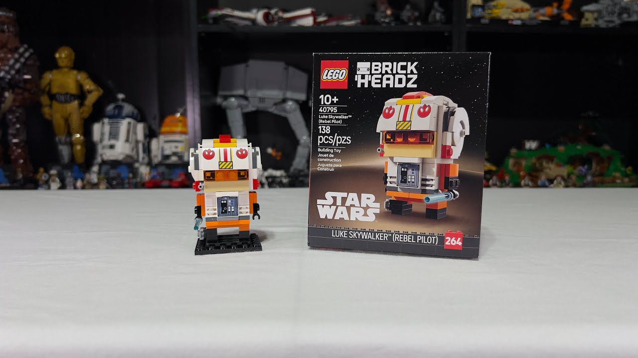 LEGO Star Wars Luke Skywalker ( Rebel Pilot ) BrickHeadz #40795