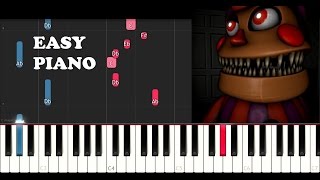 FNAF SONG - Balloon Boy - Ding Dong Hide And Seek (EASY Piano Tutorial) chords