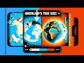 Greenland's TRUE Size Will Shock You! 🌍