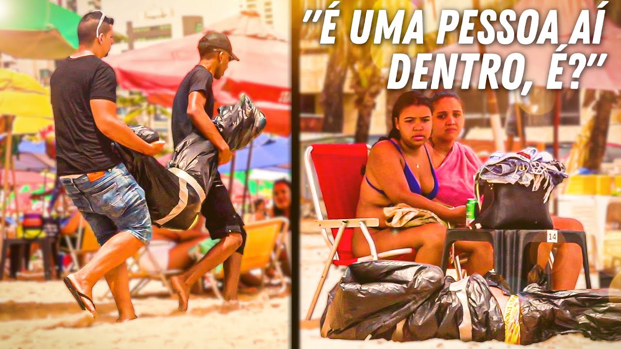 JOGANDO CAD@VER NA PRAIA