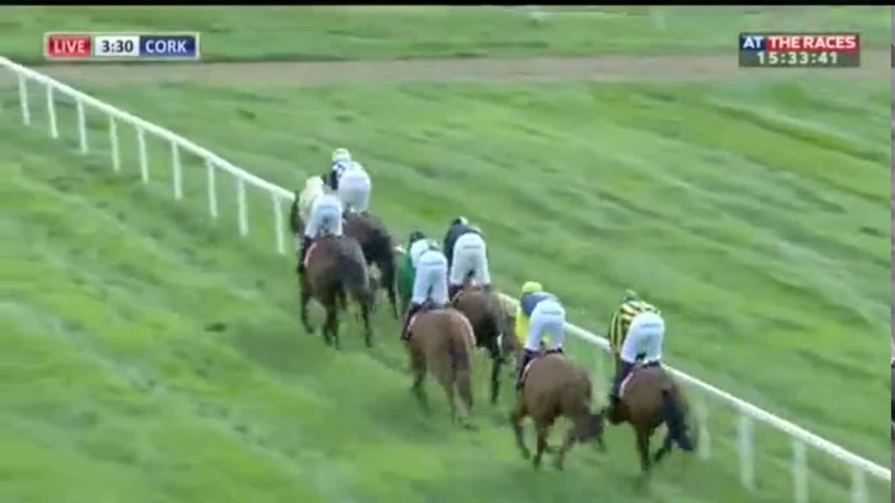 Ruby Walsh just held on. At cork  23-03-2015