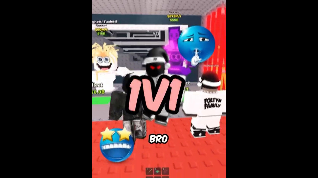 FAMOUS Youtuber Put His BEST Brainrot On The Line...  #roblox #stealabrainrot