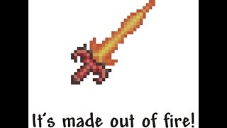 Can I Make Fiery Greatsword? Terraria Ep 1