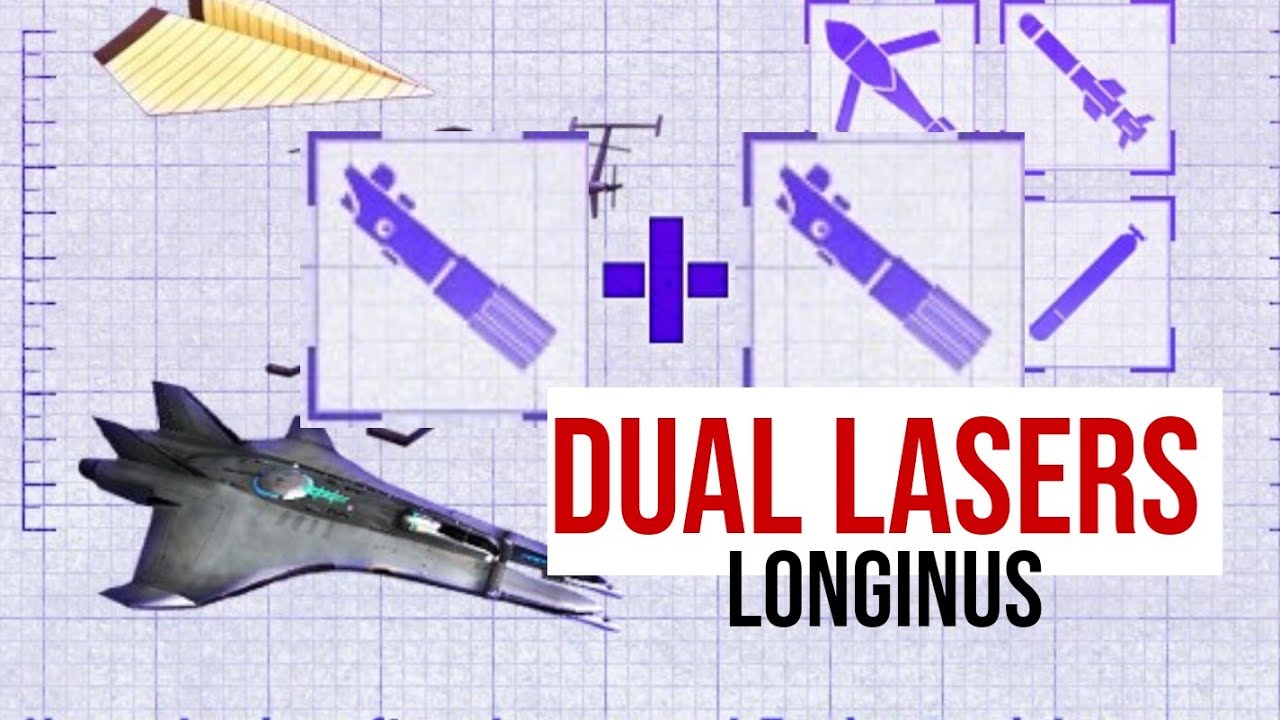 Longinus with Dual Lasers - Strongest Weapons