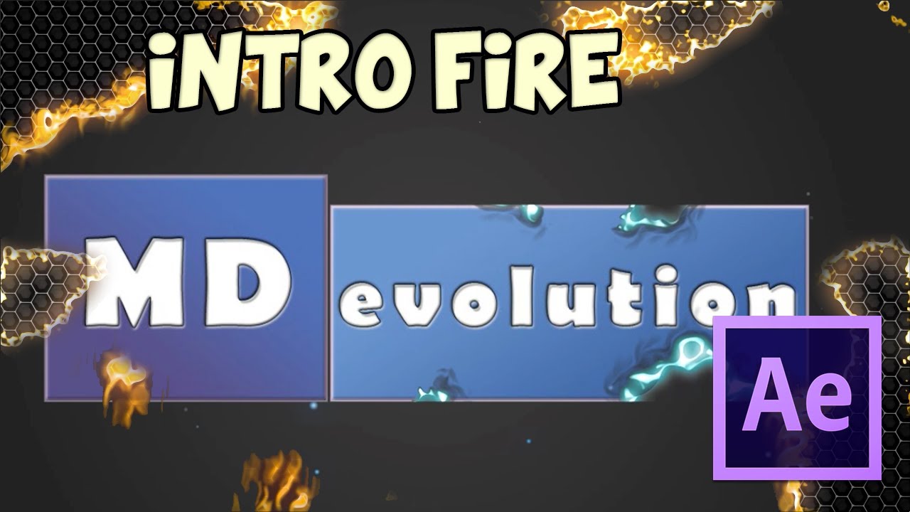 Tutorial - After Effects - Effect Intro Fire - YouTube