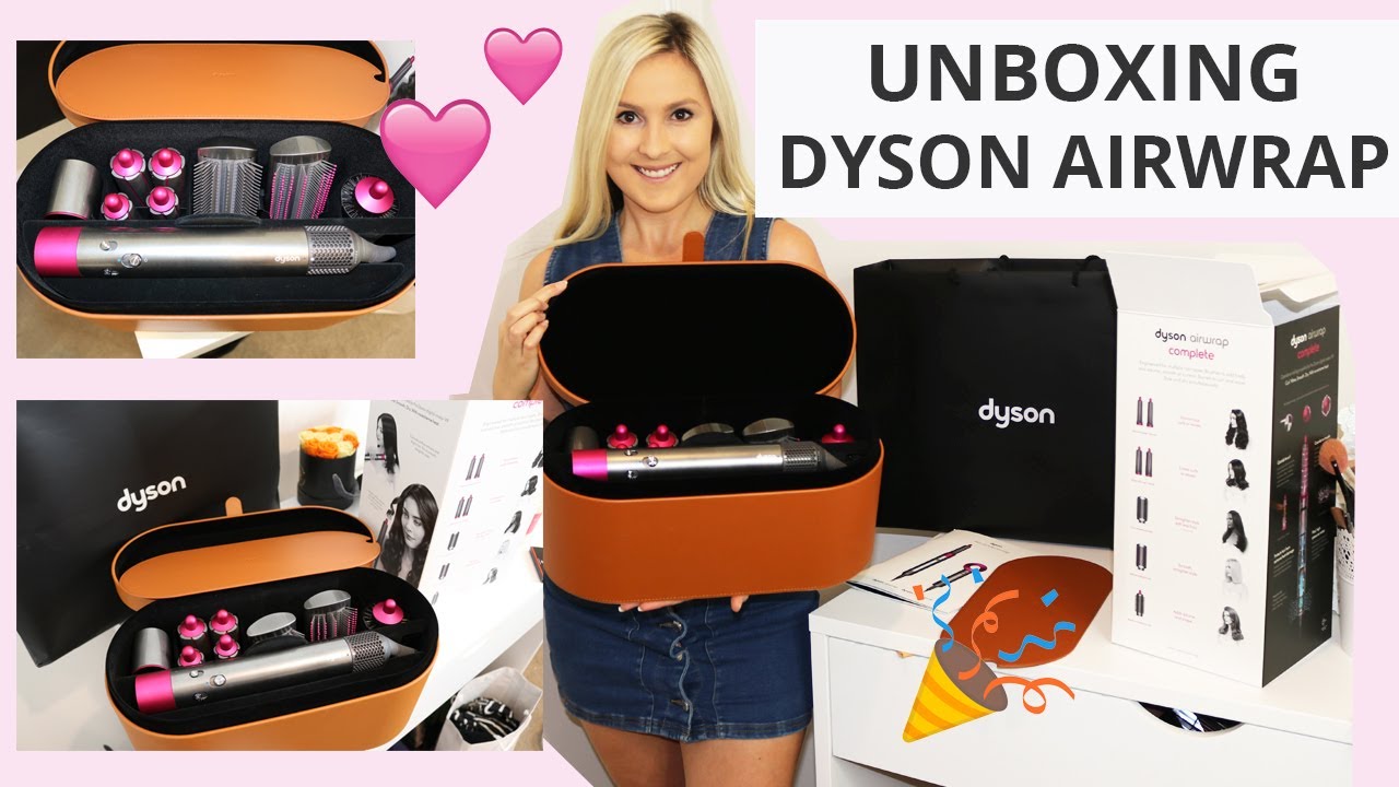 Dyson Airwrap Complete Unboxing & first impression