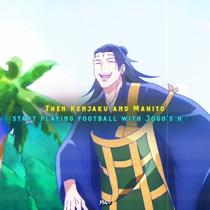 Best use of Jogo Head ☠️⚽ || Jujutsu kaisen #gojo #jogo #kenjaku #mahito #hanami