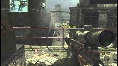 MW3 - Silencer Sniper 5 Headshot