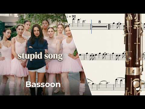 stupid song (Bassoon) - Olivia Rodrigo