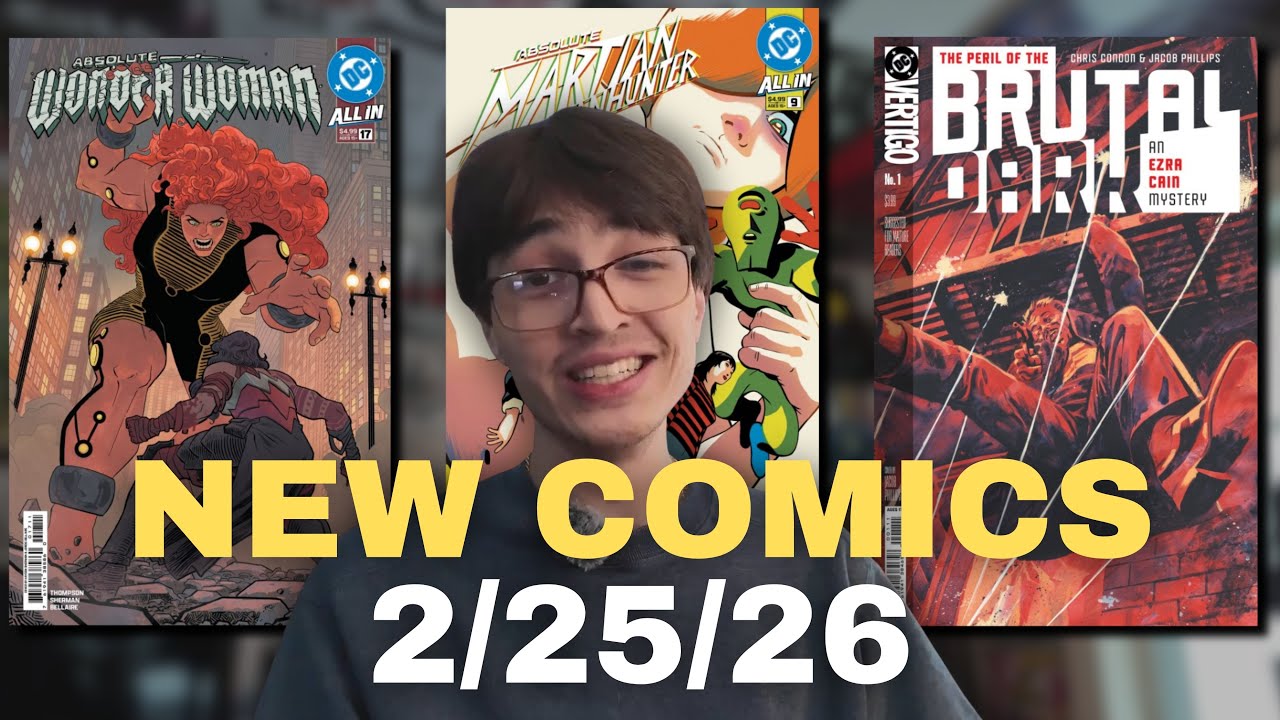 DOUBLE Absolutes, ANOTHER DC Vertigo | Absolute Wonder Woman, Ultimates 21 | New Comics 02.25.26