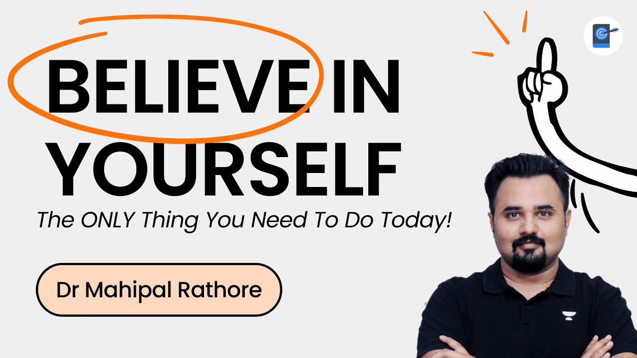 Mahipal Rathore Believe In Yourself - The ONLY Thing You Need To Do Today! - Dr Mahipal ...