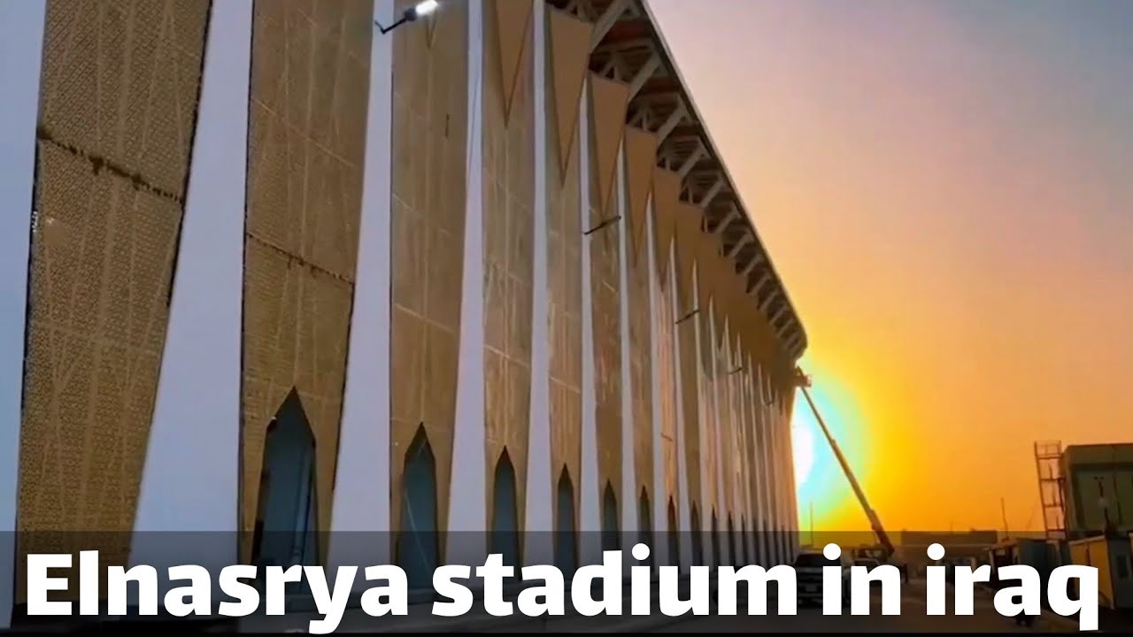 Opening of the new Nasiriyah Stadium in Iraq