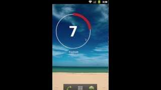 Countdown Widget Tutorial for Android 2.3