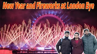 New Year Night and Fireworks at London Eye | Special Episode 😍 | Travel vlog | EP 20