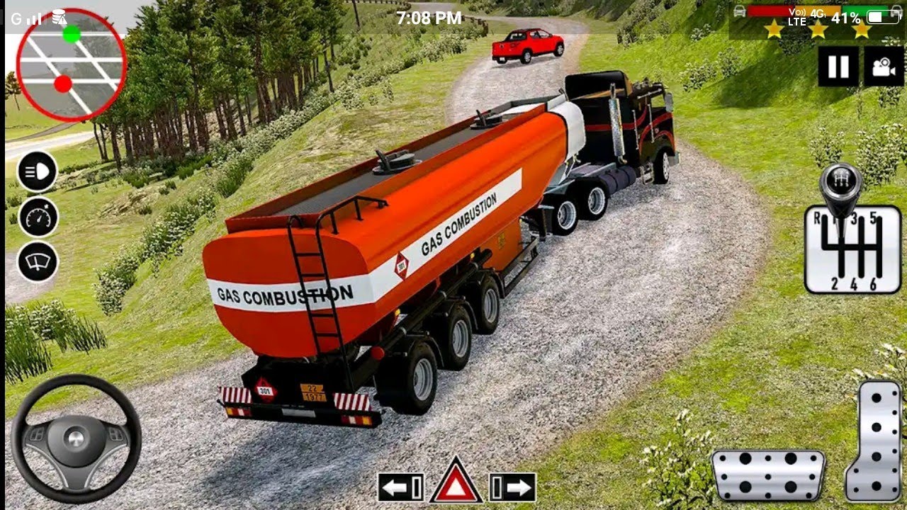 Oil Tanker Truck Driving game | Transport Truck Sim - Android Gameplay