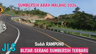 Wow... COOL. It turns out the BLITAR SERANG-SUMBERSIH JLS towards MALANG is READY.