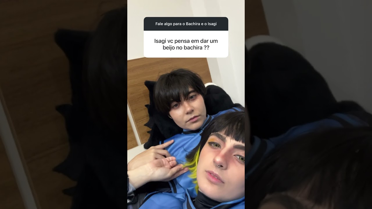 Tem que ter atitude, né? #bachira #bluelock