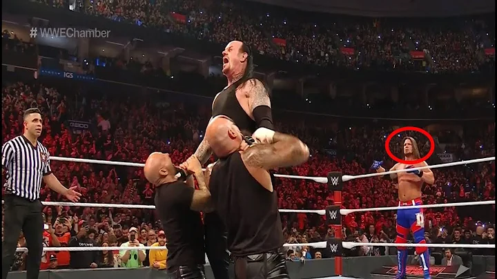 Undertaker vs Aj Styles vs Aleister Blackand Undertaker takes on OC 8th March 2020 WWE Elimination