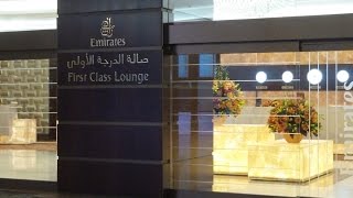 Emirates First Class Lounge Dubai