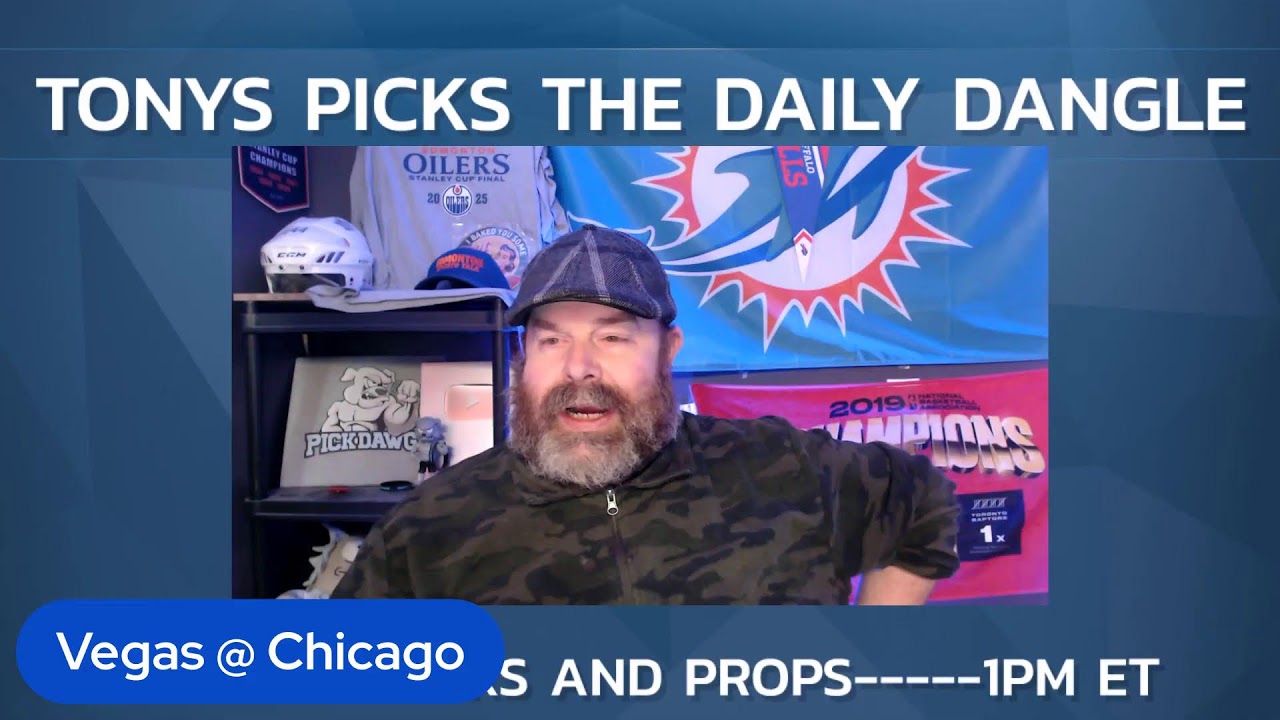 Tonys Picks, NHL The Daily Dangle hosted by Rodd Zawacky 1/4/2026