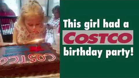 THIS 5-YEAR-OLD HAD THE COSTCO-THEMED BIRTHDAY PARTY OF HER DREAMS