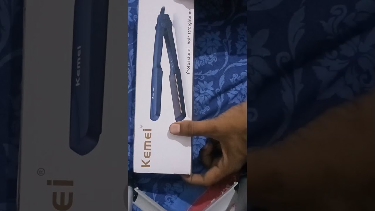 Kemei Hair Straightener Unboxing