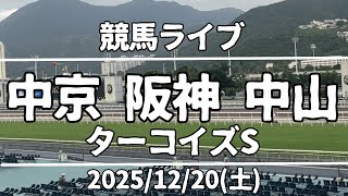 【競馬ライブ】中京・阪神・中山『ターコイズS』2025/12/20(土)