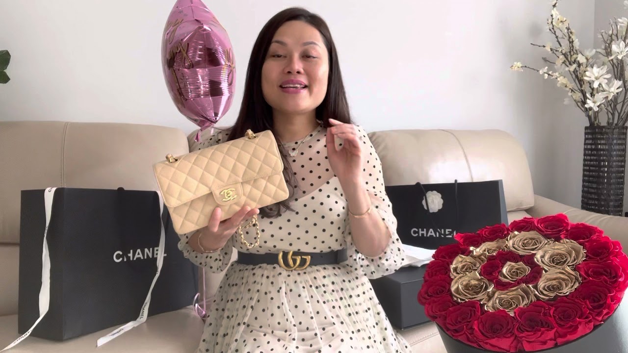 Birthday haul from Chănel! Small Classic flap and chanel pumps 