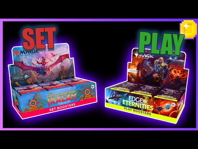 how many booster boxes to complete a set Magic: The Gathering Core 2019 Box 1 Collector VS 2 Play