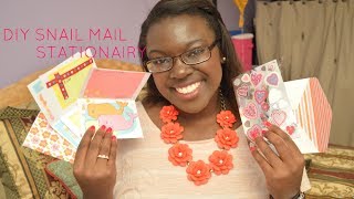 3 DIY Snail Mail Stationary Ideas!