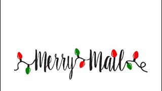 Merry Mail from @tinas_craft_creations